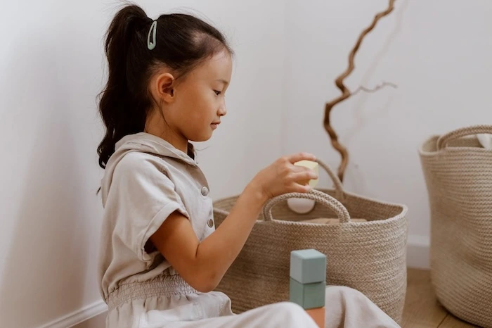Minimalistisch leben mir Kindern Titelbild